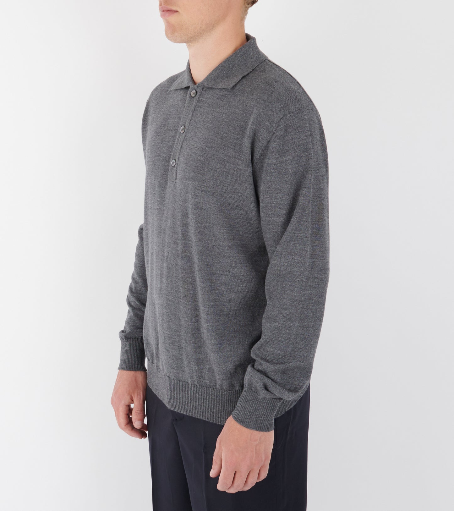 Another Polo Shirt 2.0 Grey Melange