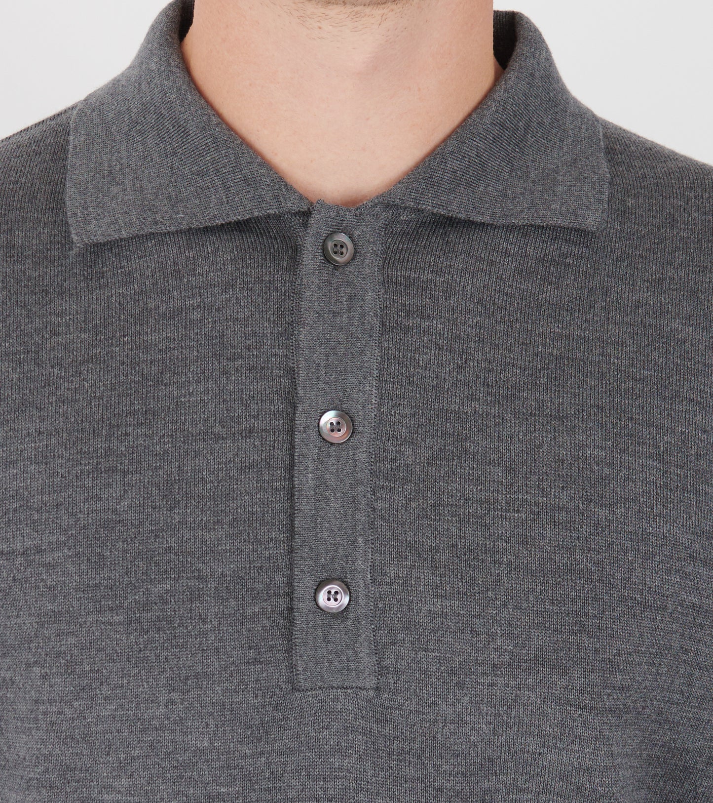 Another Polo Shirt 2.0 Grey Melange