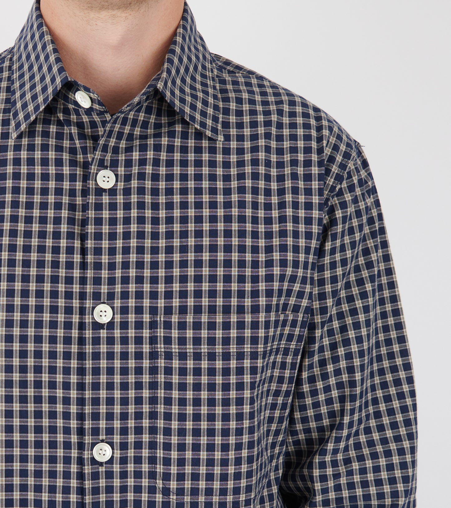 Another Shirt 4.0 JPN Blue/White Check