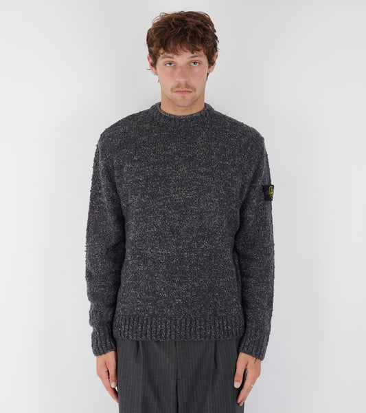 Melange Wool Knit Grey Mix