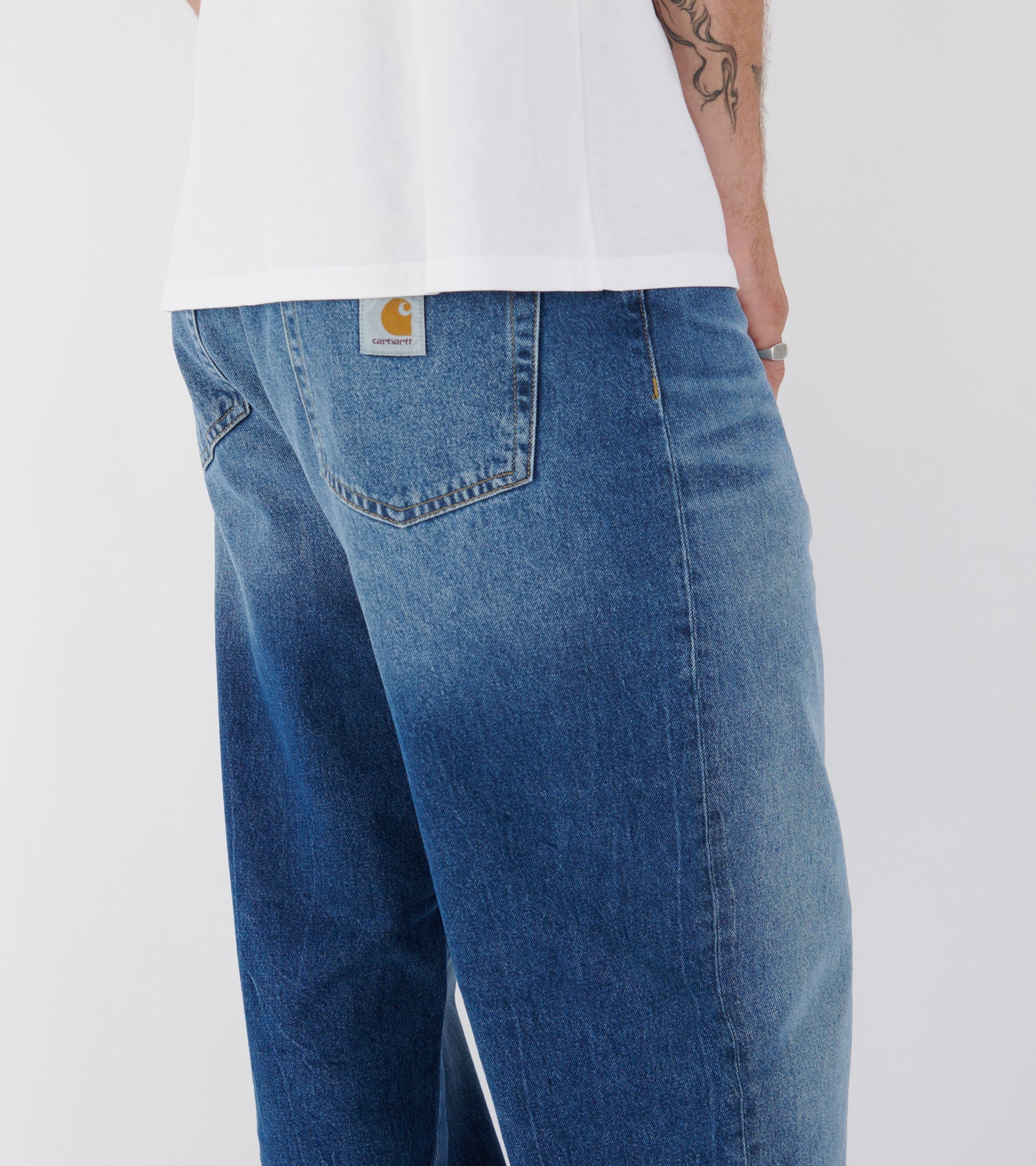 Landon Pant Blue Marble Used Wash