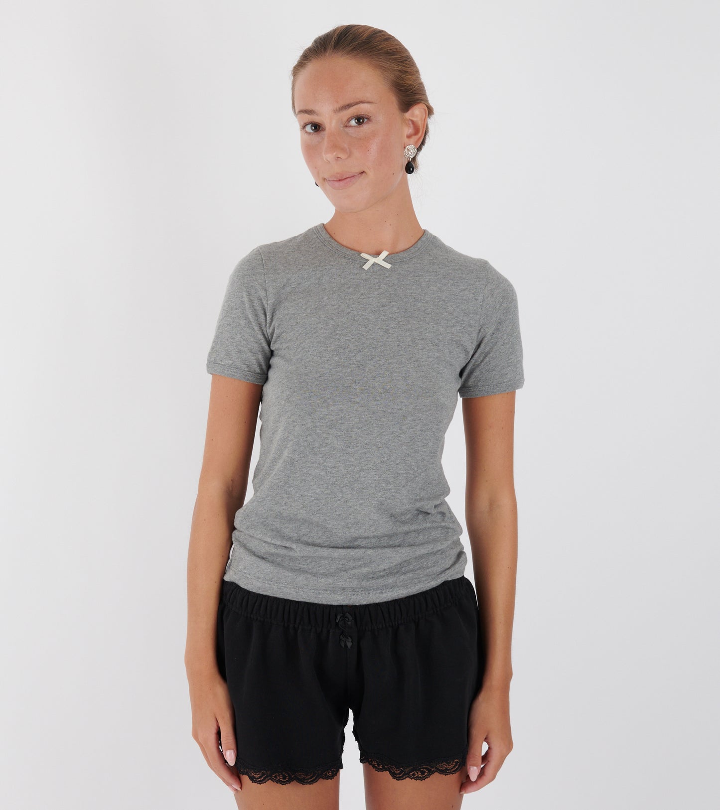 Messhu Tee Grey Melange