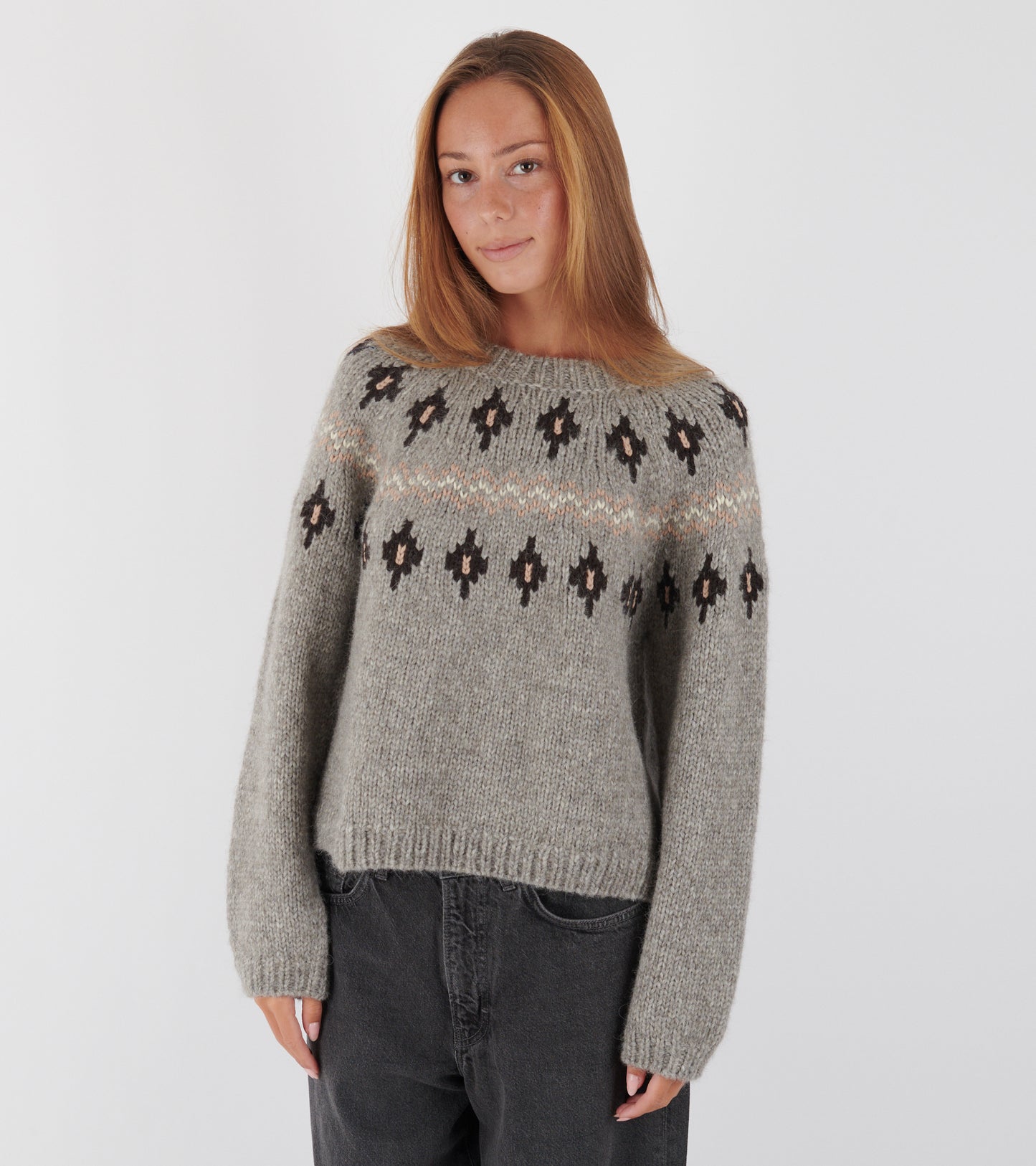 Wyn Sweater Mix Pure Grey