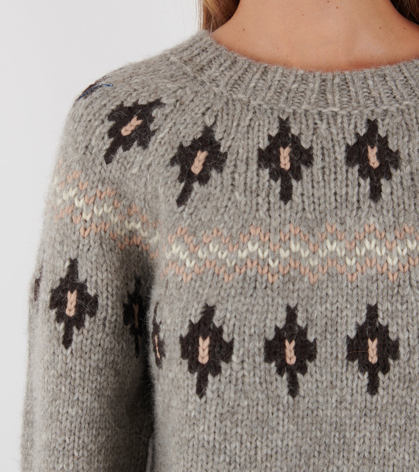 Wyn Sweater Mix Pure Grey