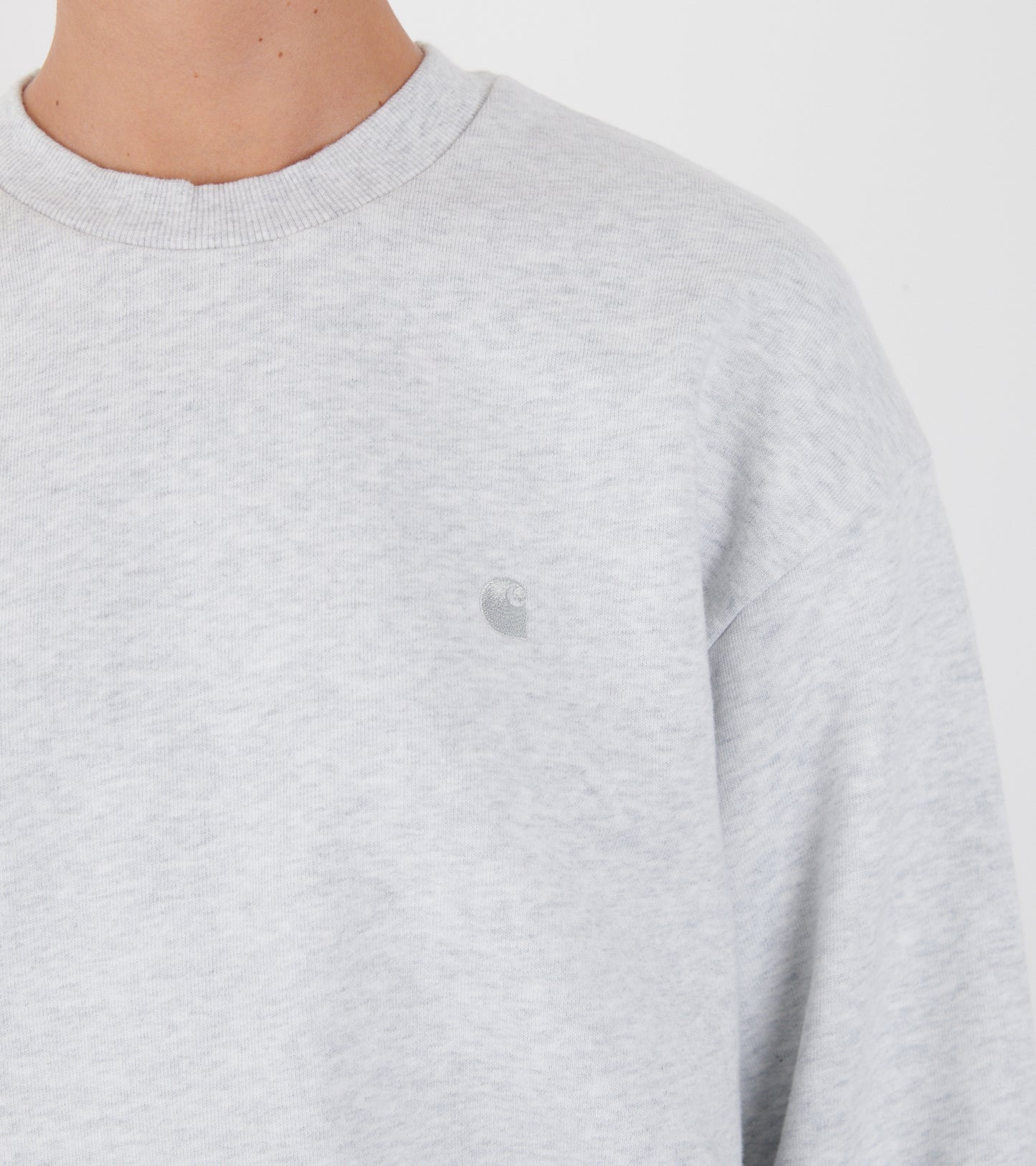 W Casey Sweatshirt Ash Heather/Silver