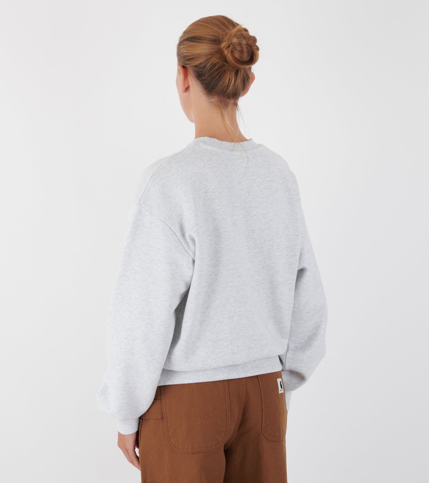 W Casey Sweatshirt Ash Heather/Silver