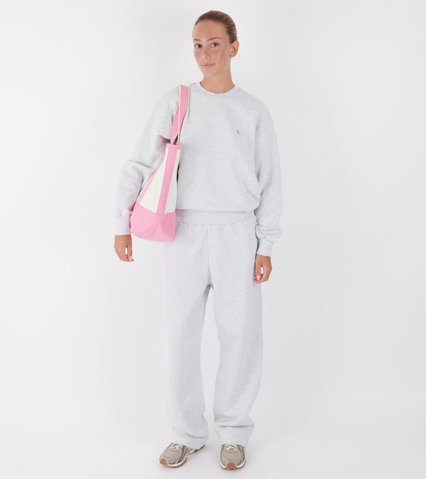 W Casey Sweatshirt Ash Heather/Silver