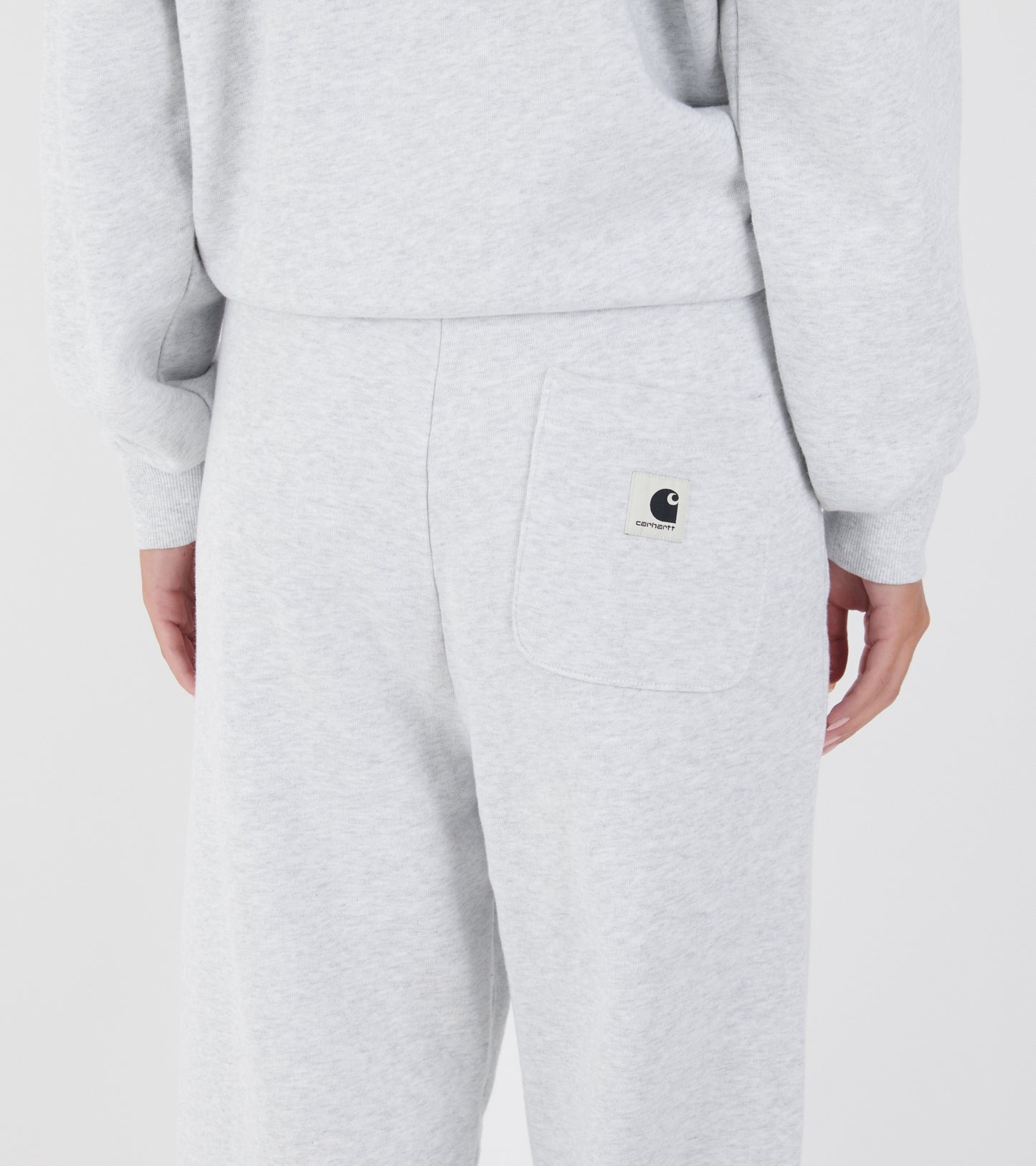 W Cassie Sweat Pant Ash Heather/Silver