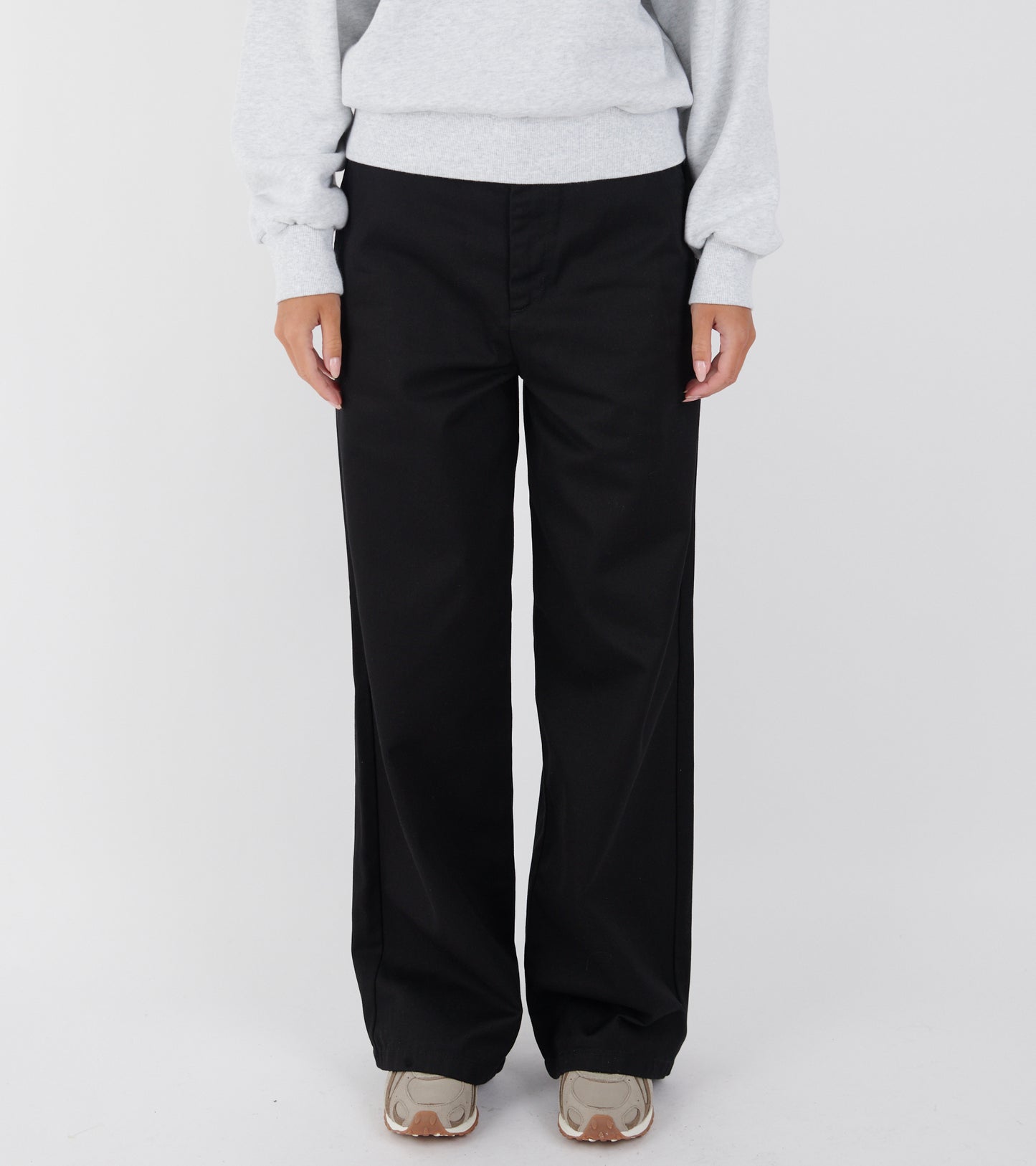 W Omak Pant Black Rinsed