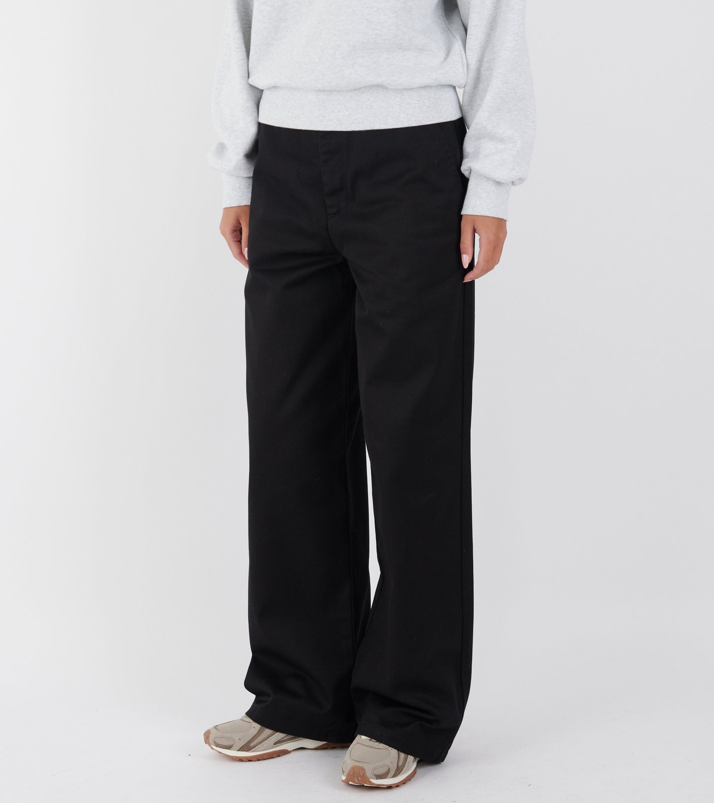 W Omak Pant Black Rinsed