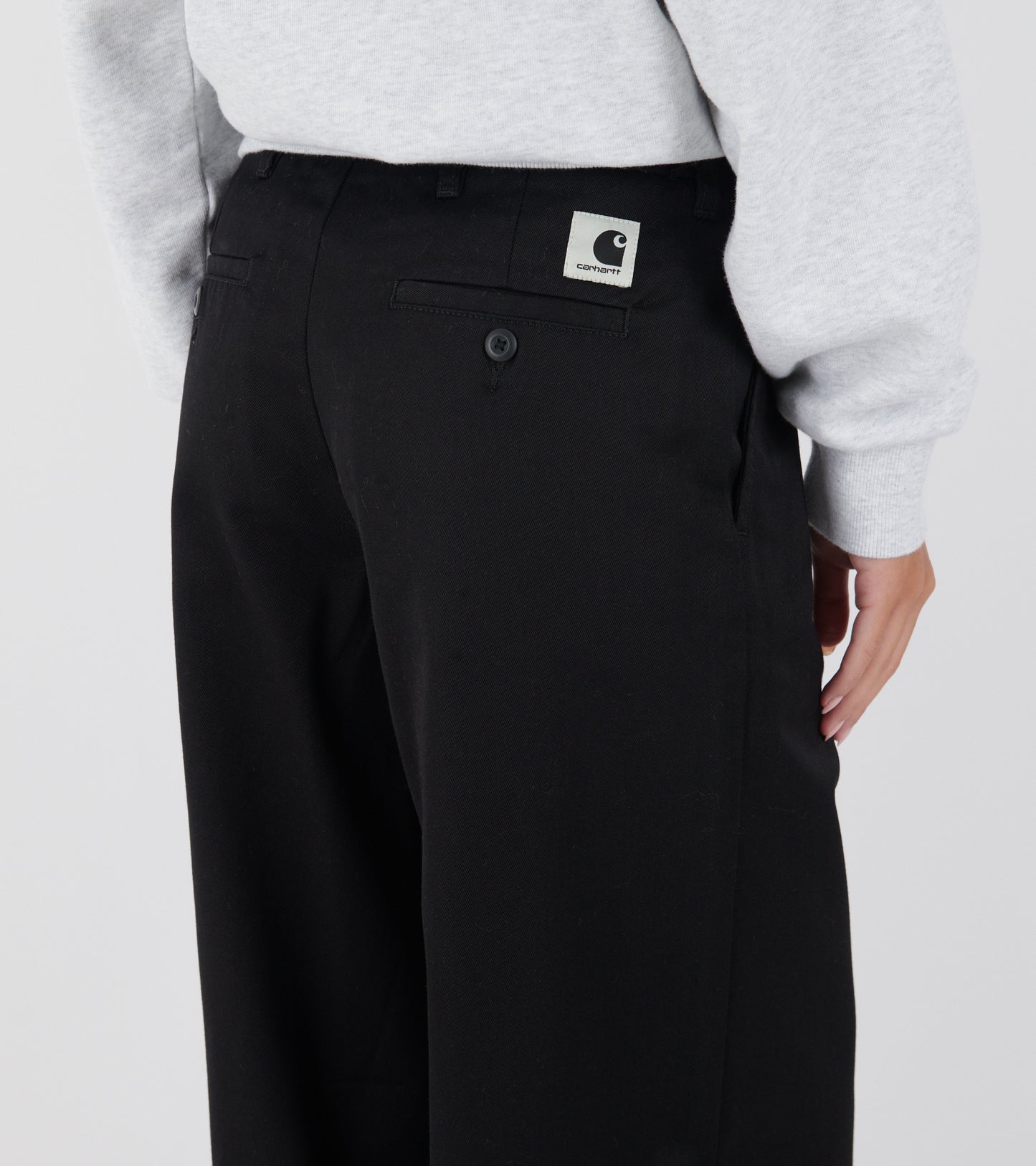 W Omak Pant Black Rinsed