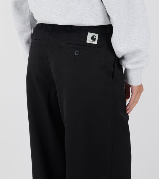 W Omak Pant Black Rinsed