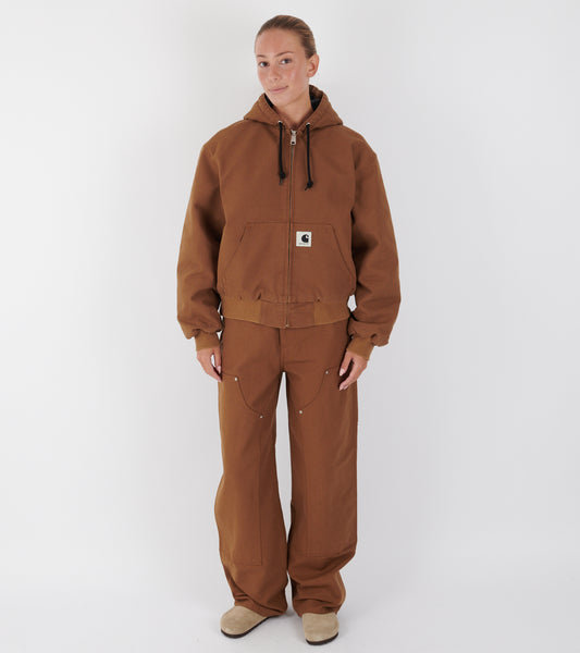 W OG Active Jacket WIP H Brown Rinsed