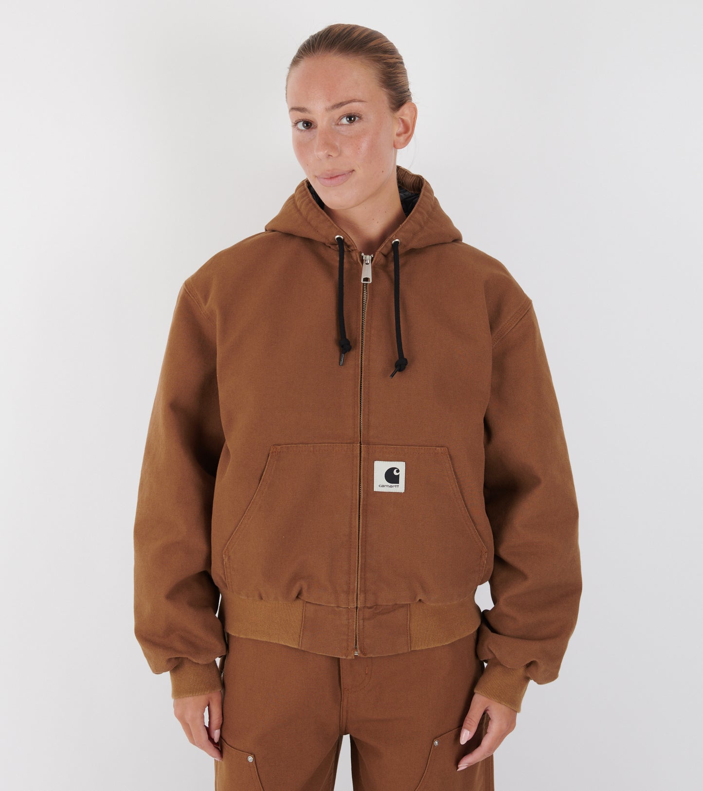 W OG Active Jacket WIP H Brown Rinsed