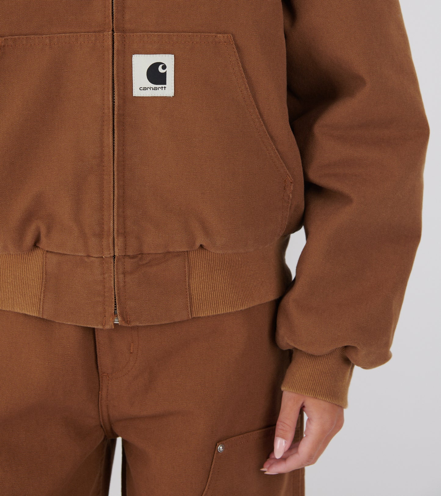 W OG Active Jacket WIP H Brown Rinsed