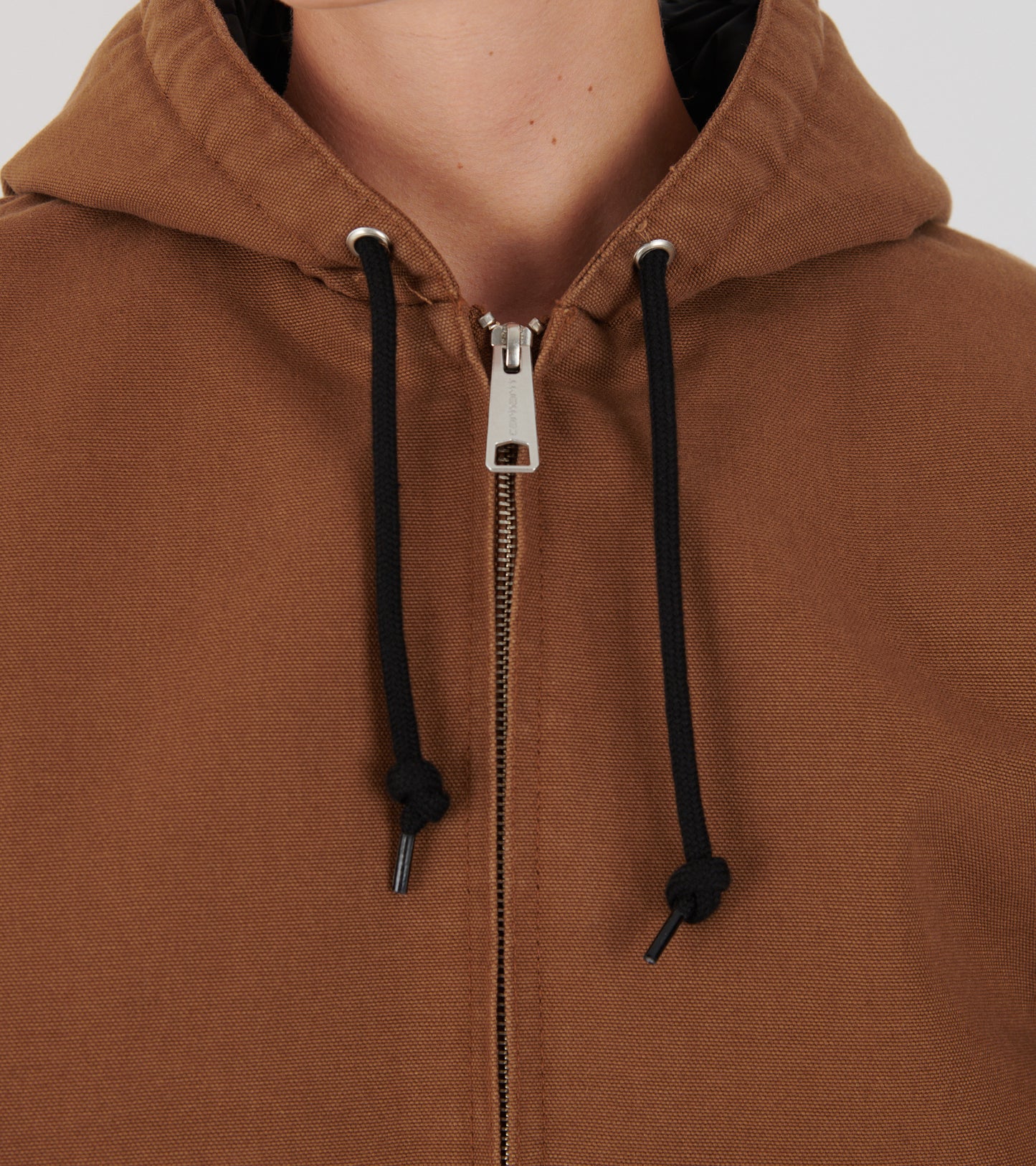 W OG Active Jacket WIP H Brown Rinsed