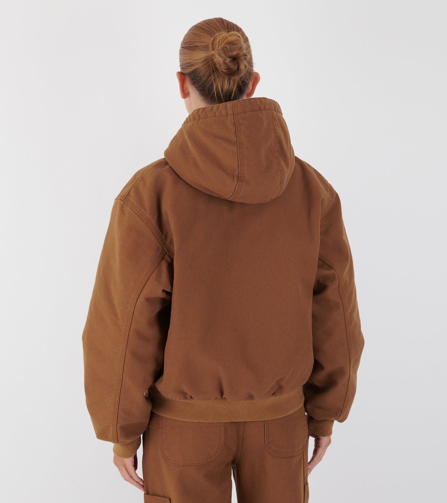 W OG Active Jacket WIP H Brown Rinsed