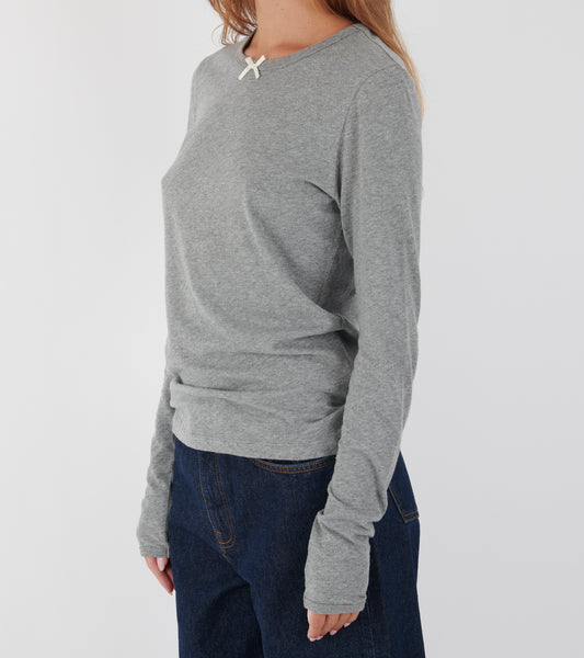 Messhu Long Sleeve Grey Melange