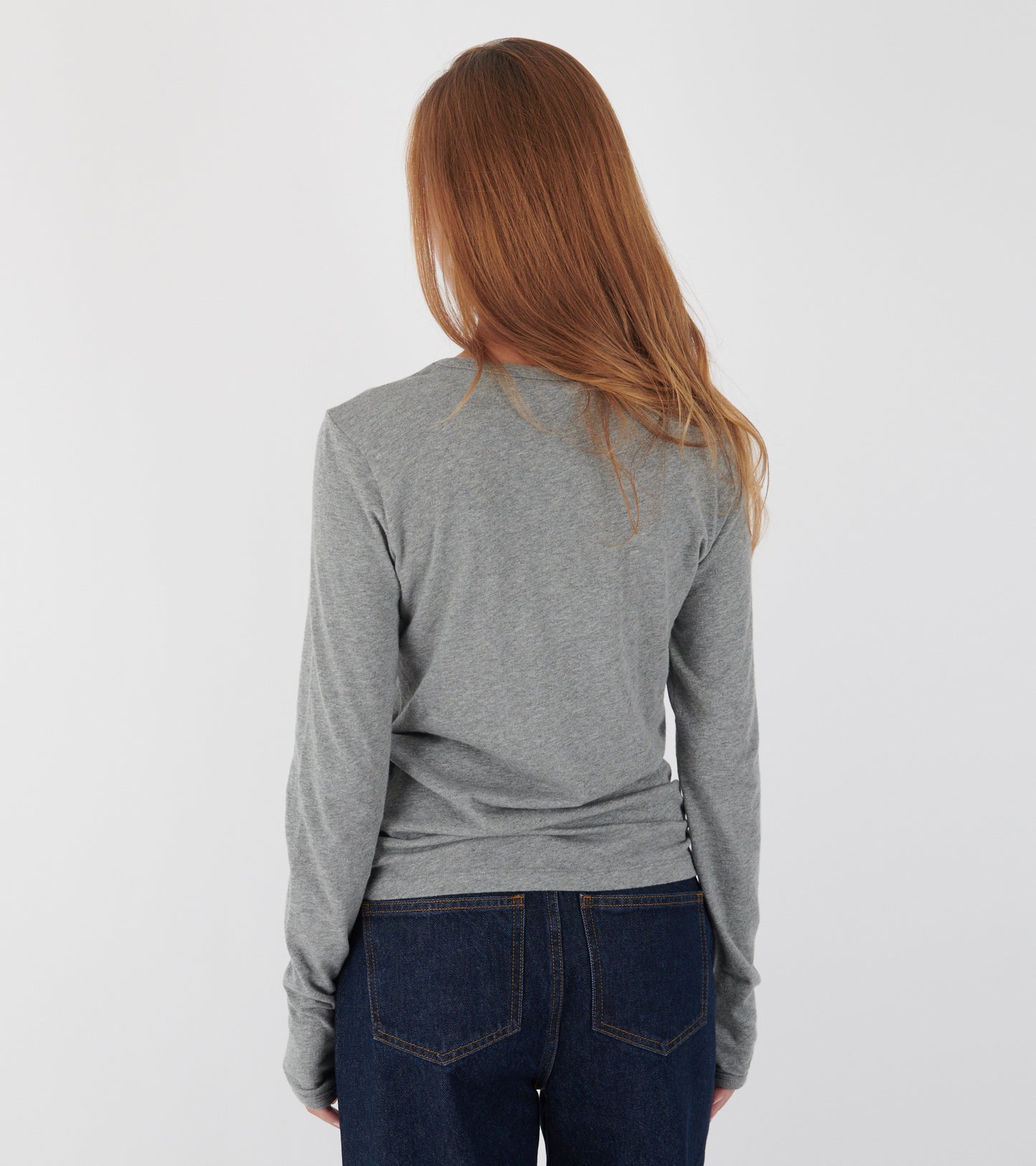 Messhu Long Sleeve Grey Melange