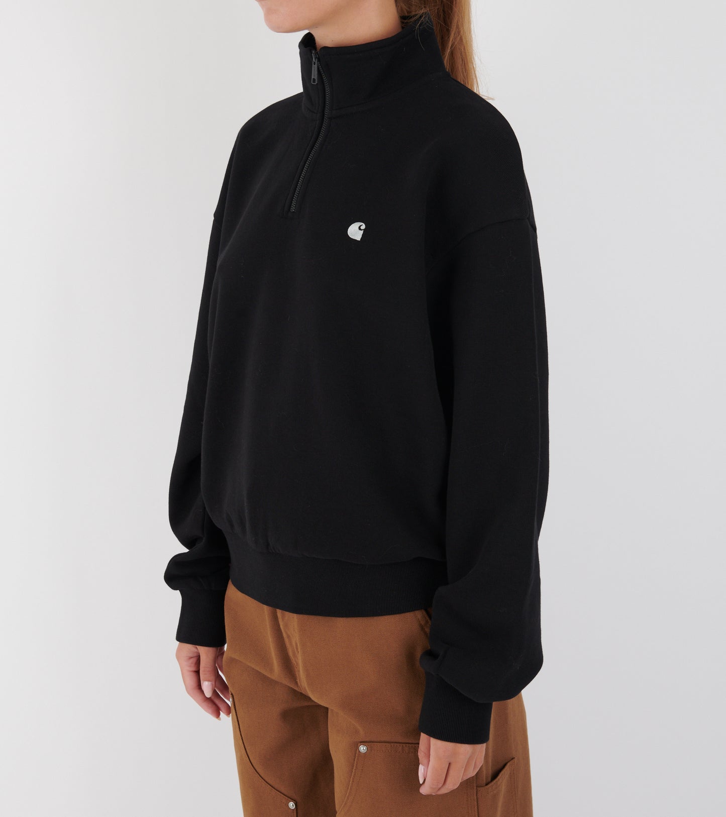 W Casey High Neck Black/Silver