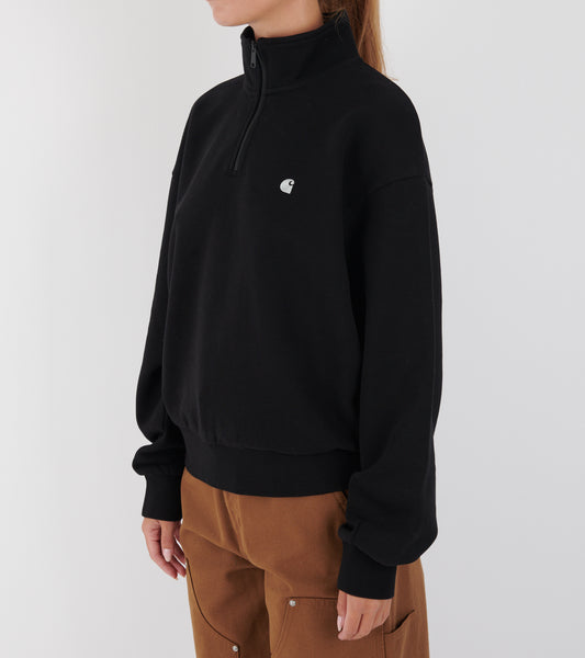 W Casey High Neck Black/Silver