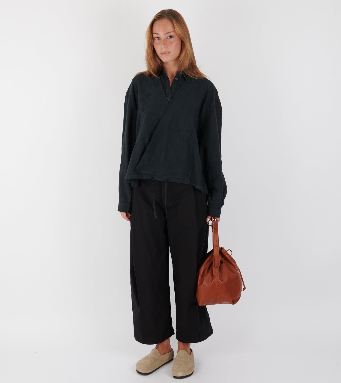 Open Dart Pants Black
