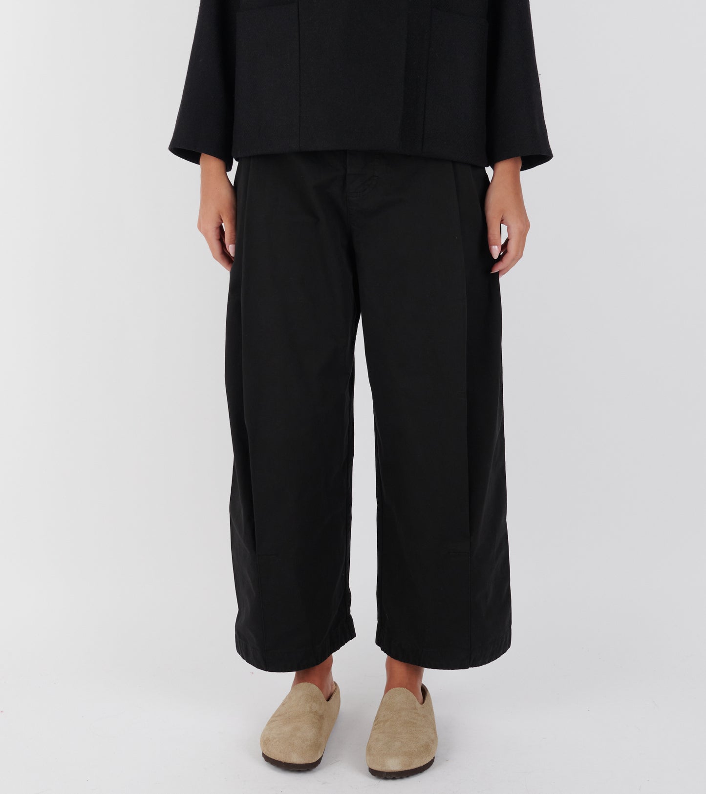 Open Dart Pants Black