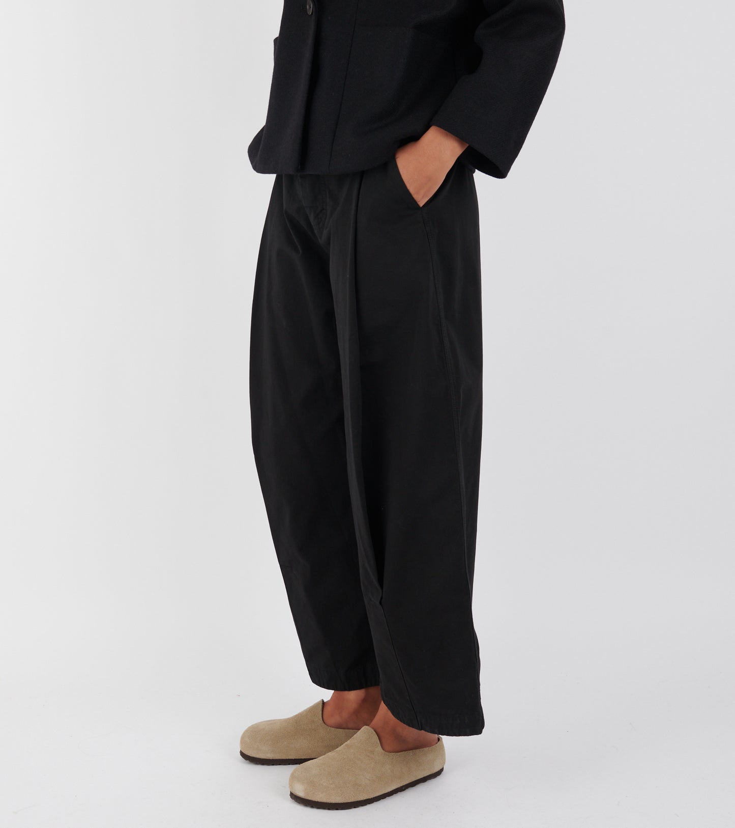 Open Dart Pants Black