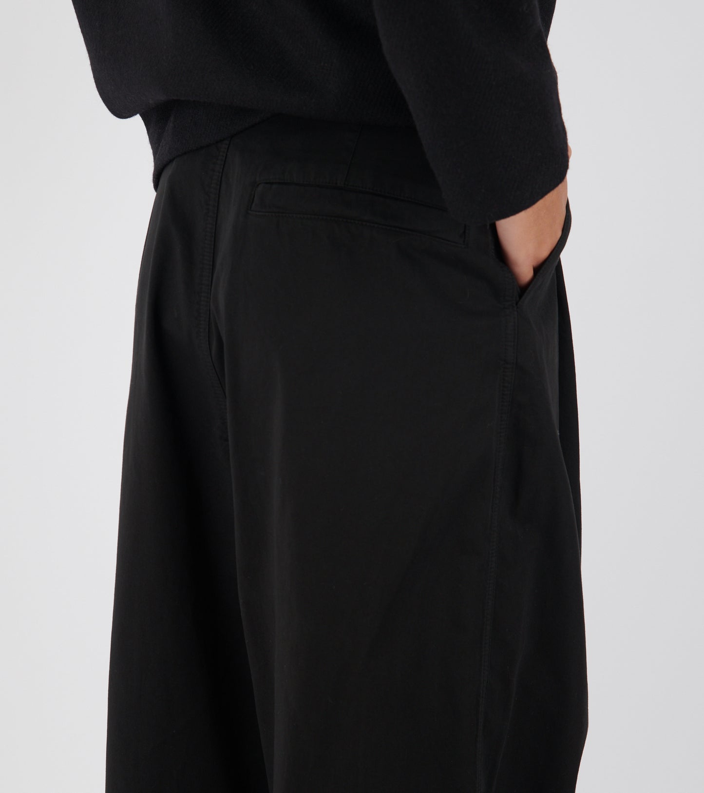 Open Dart Pants Black