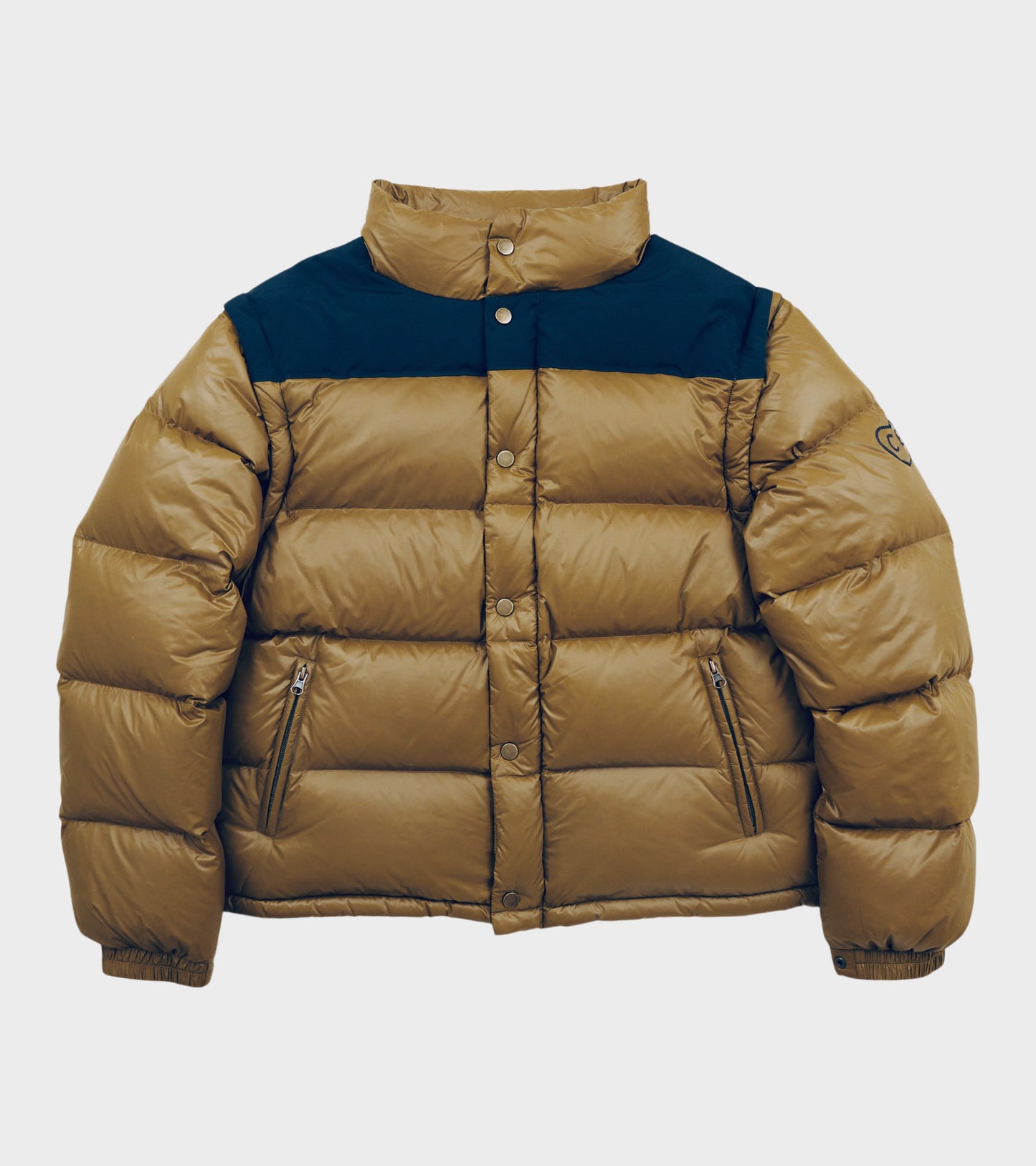 Puffer Nylon Feather Olive/Navy