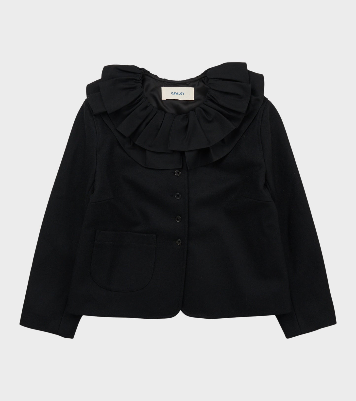 British Wool Rowan Jacket Black