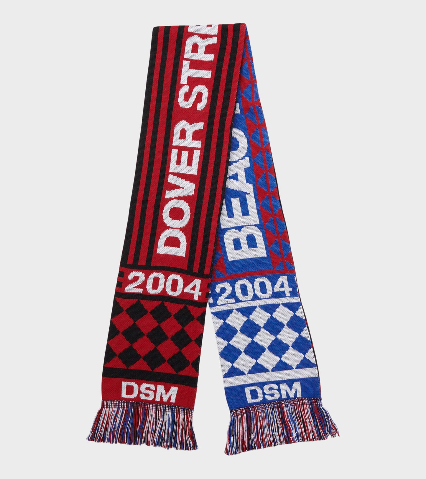 DSM Beautiful Chaos Football Scarf Red/Black/Blue/White