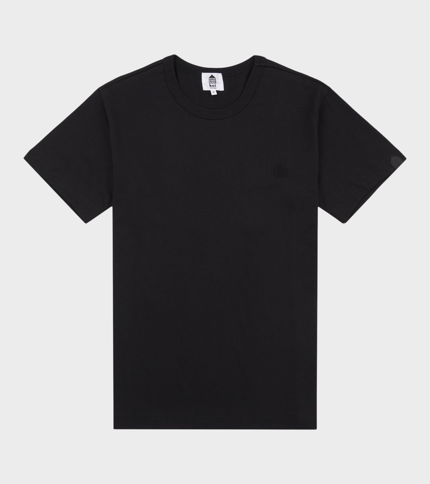 Football Back Print T-shirt Black