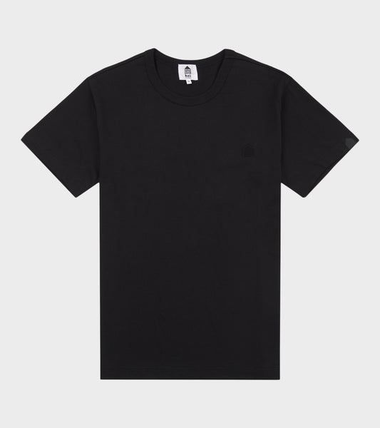 Football Back Print T-shirt Black