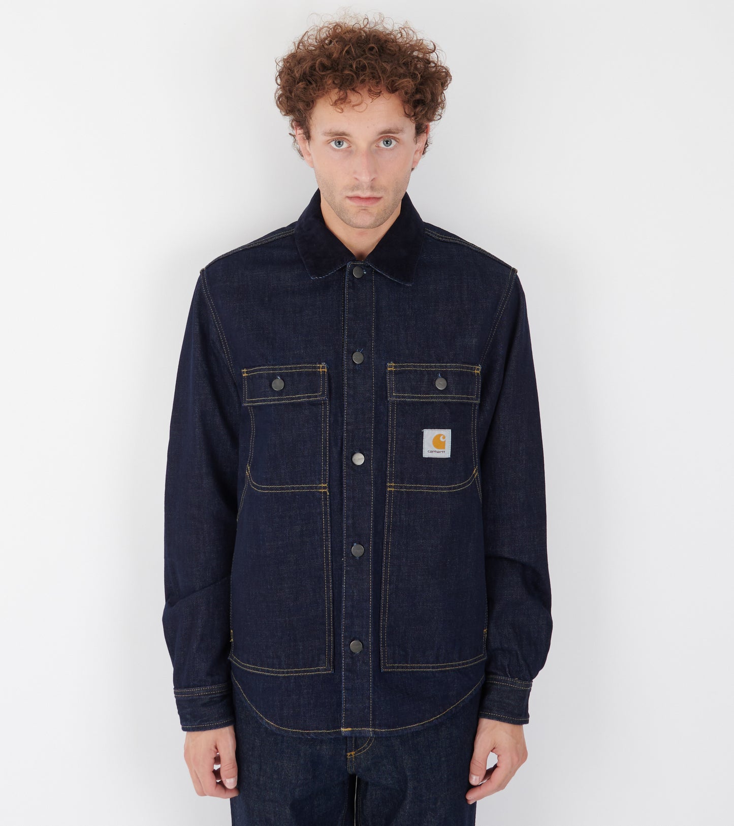 Oakland Shirt Jacket Blue/Dark Navy Rinsed