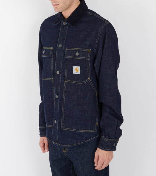 Oakland Shirt Jacket Blue/Dark Navy Rinsed