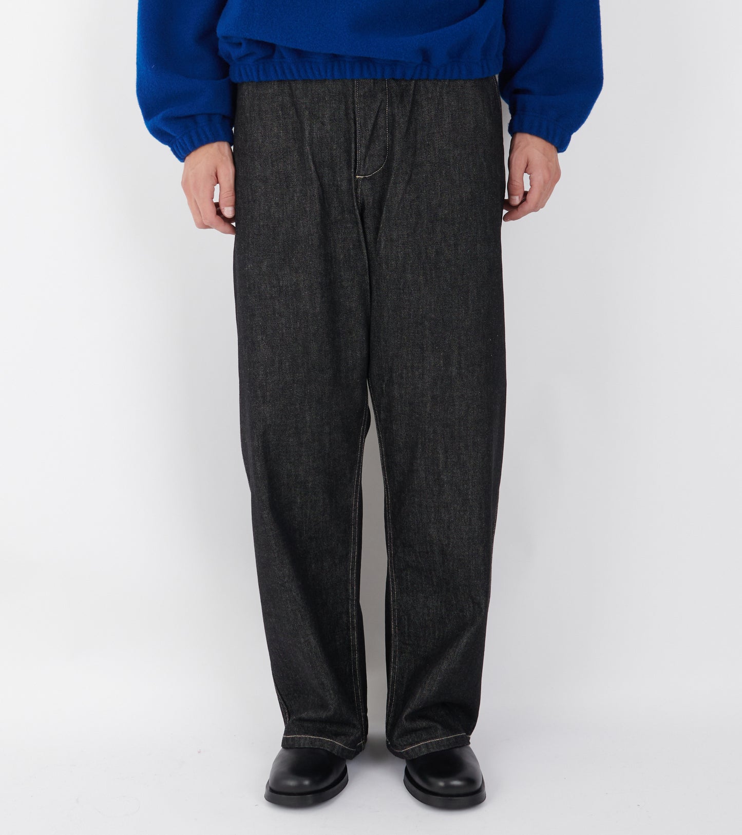Minard Japanese Denim Jeans Black/White Weft