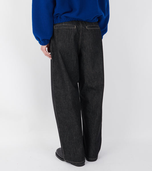 Minard Japanese Denim Jeans Black/White Weft