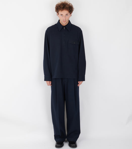 Oscil Shirt Slub Twill Indigo