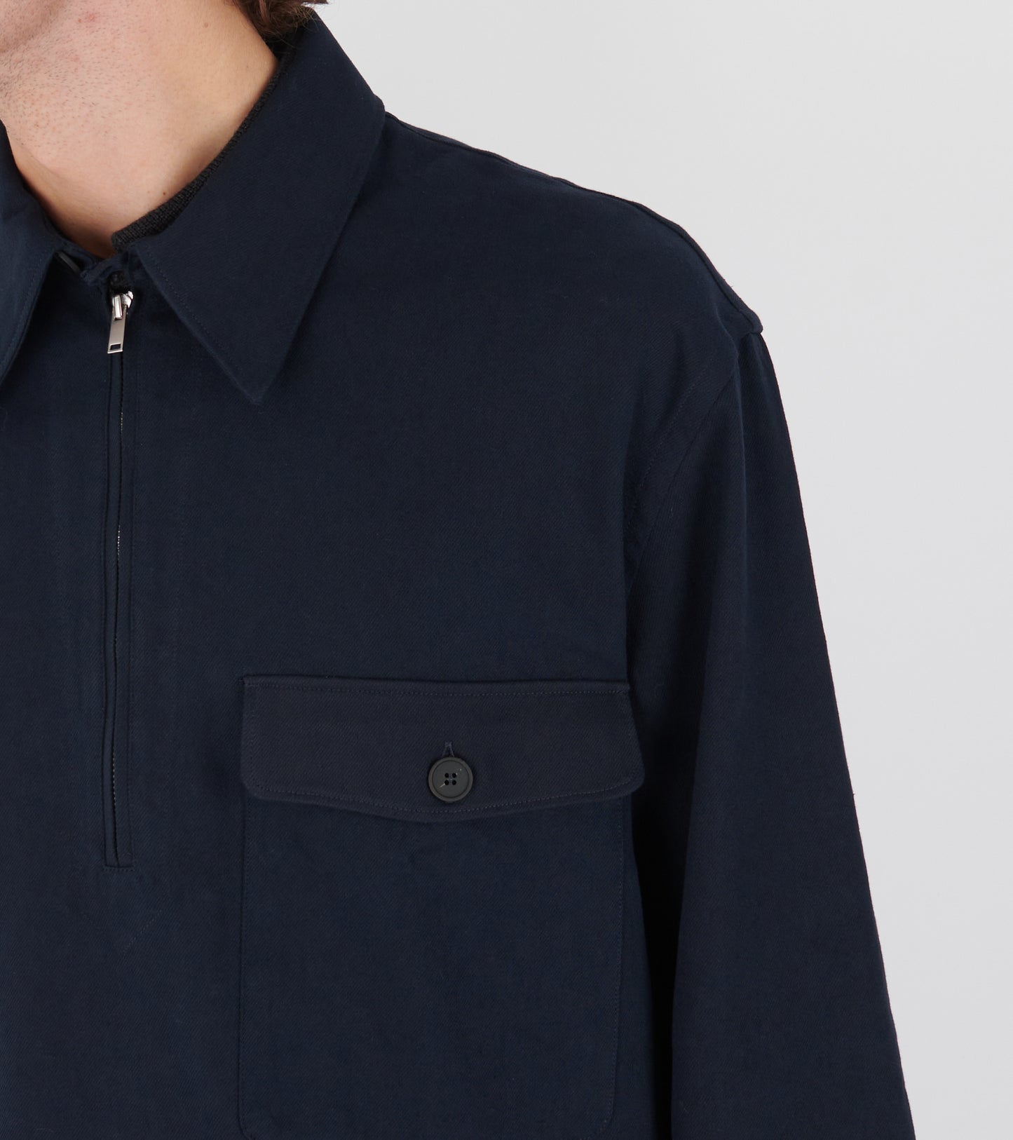Oscil Shirt Slub Twill Indigo