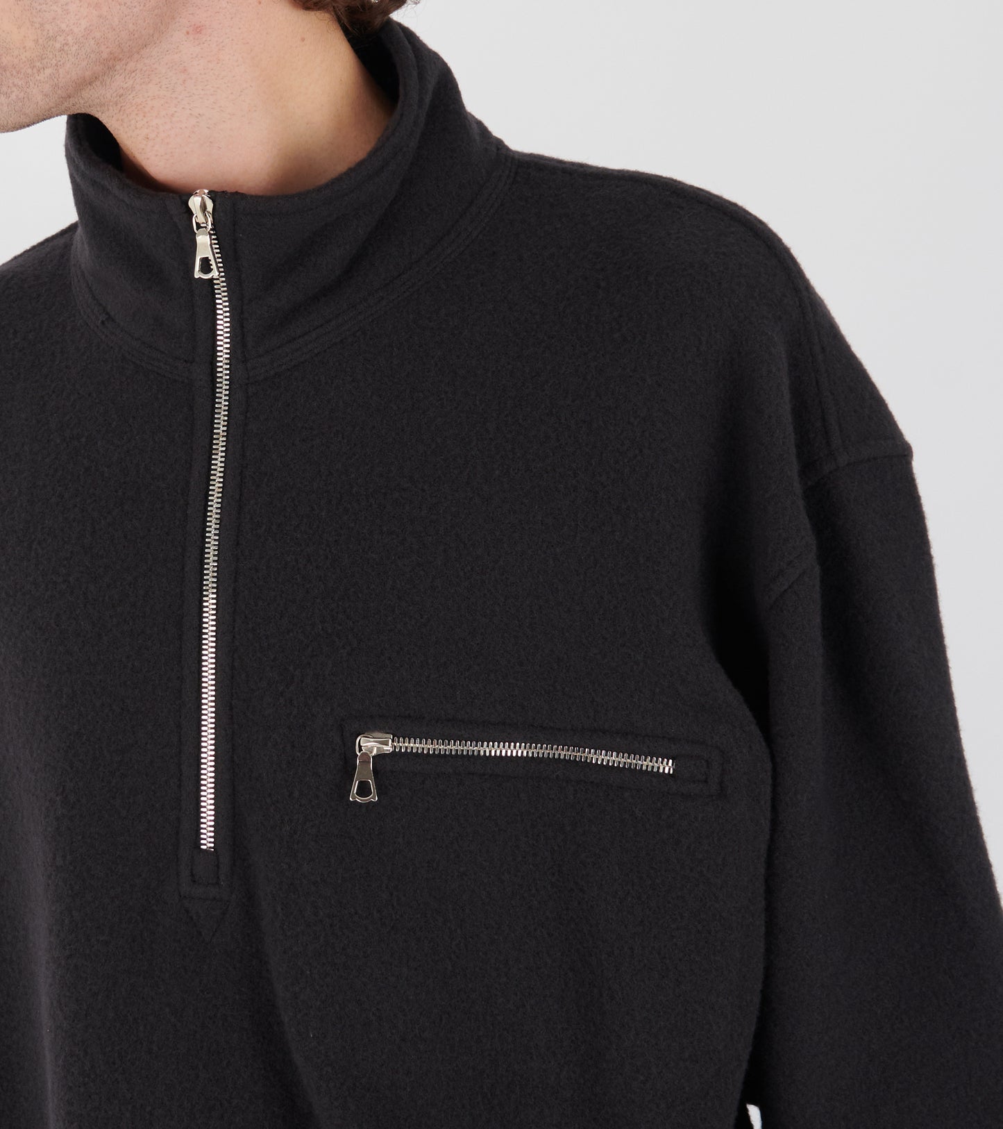Polar Fleece Charbon