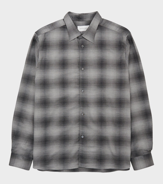 Volume Shirt Cash Check Charcoal