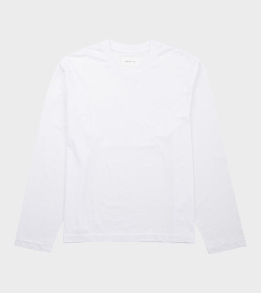 Seam Tee LS White