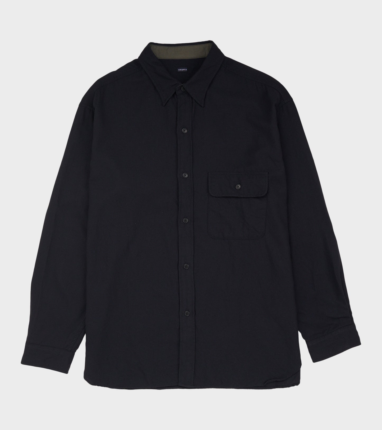 Wool Shirt Navy