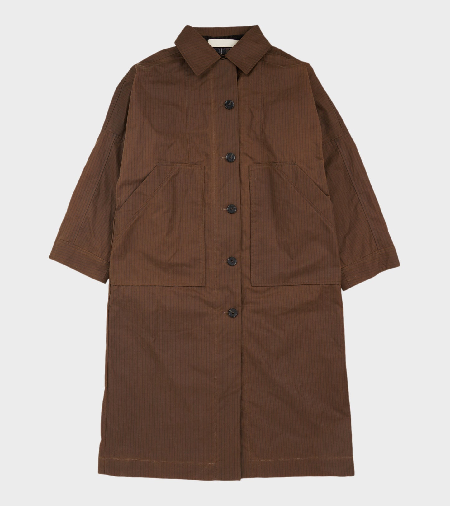 Jay Coat Oilskin Ripstop Silkwax Bark