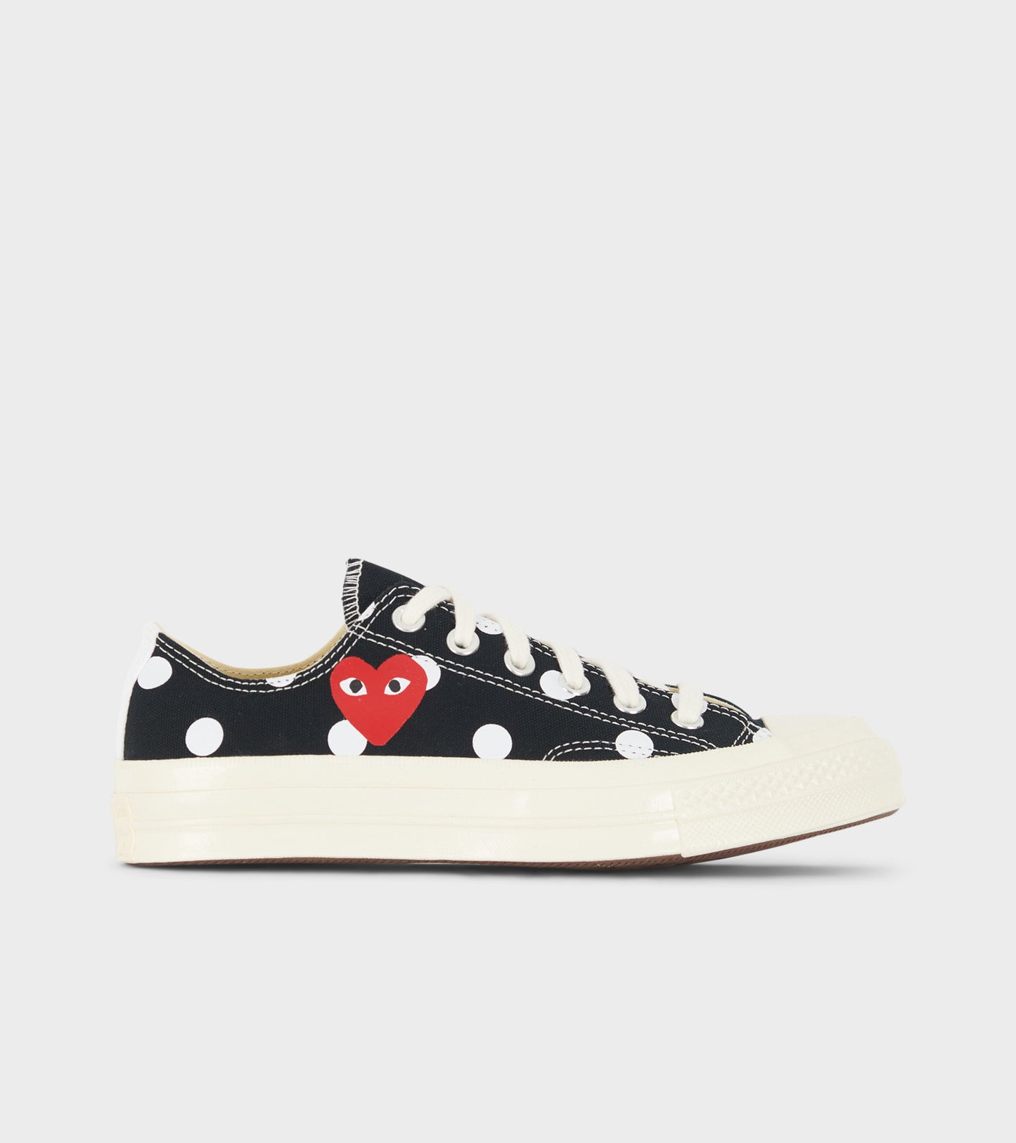 Chuck Taylor Low Polka Dot Black/White