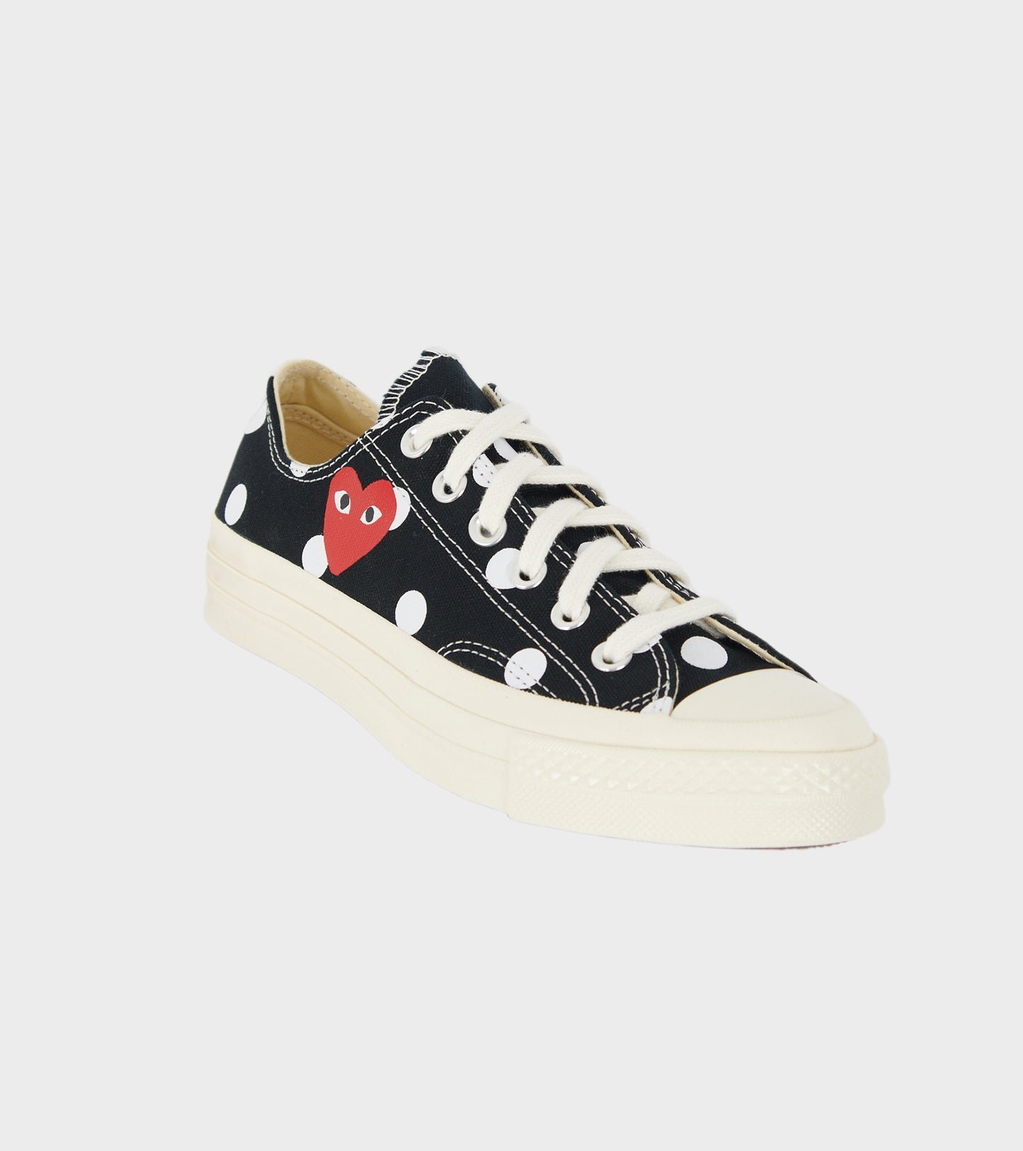 Chuck Taylor Low Polka Dot Black/White