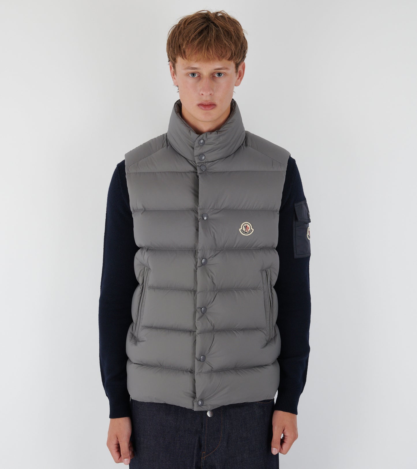 Tibb Down Vest Grey