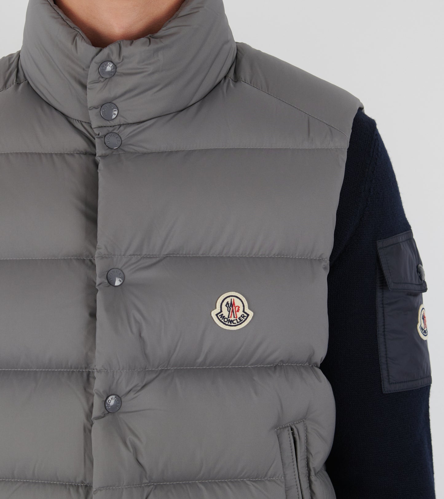 Tibb Down Vest Grey
