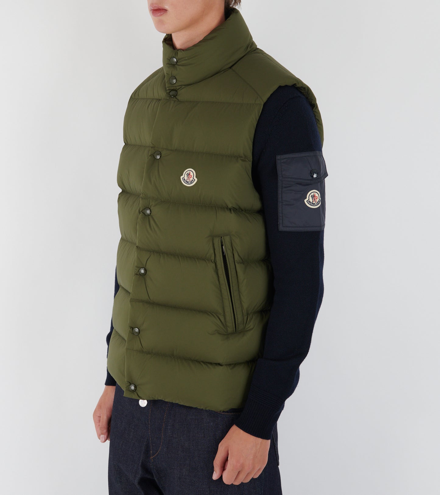 Tibb Down Vest Olive Green